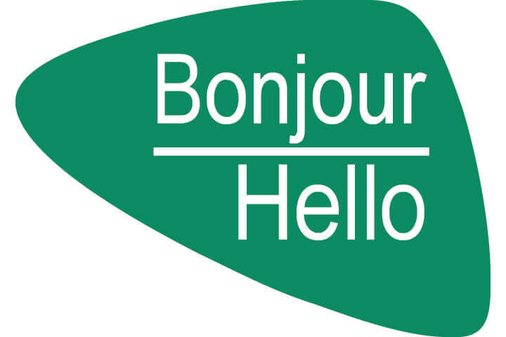 Bonjour Hello